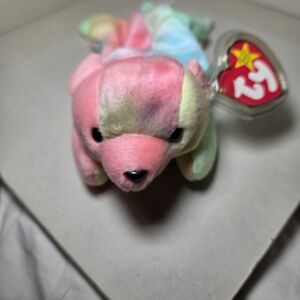 TY Beanie Baby - SAMMY the Bear (8.5 inch) - MWMTs Stuffed Animal Toy